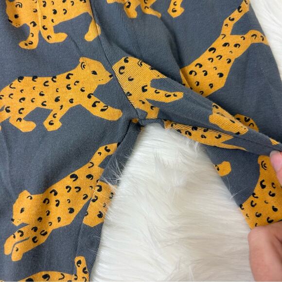 Tea Collection Boys Big Cat Print Casual Pull On Pants Size 4 - Picture 5 of 9